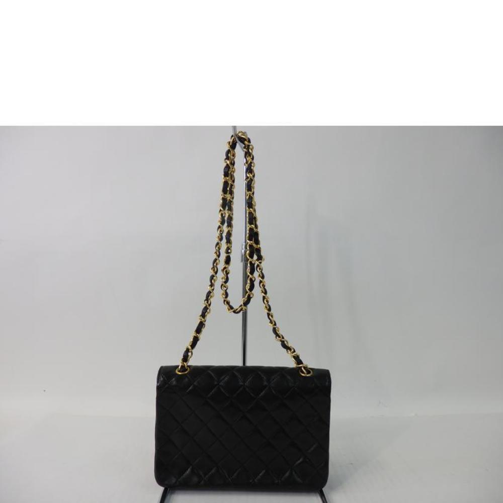 Chanel Coco Black Circle Shoulder Bag Mark Matelassé